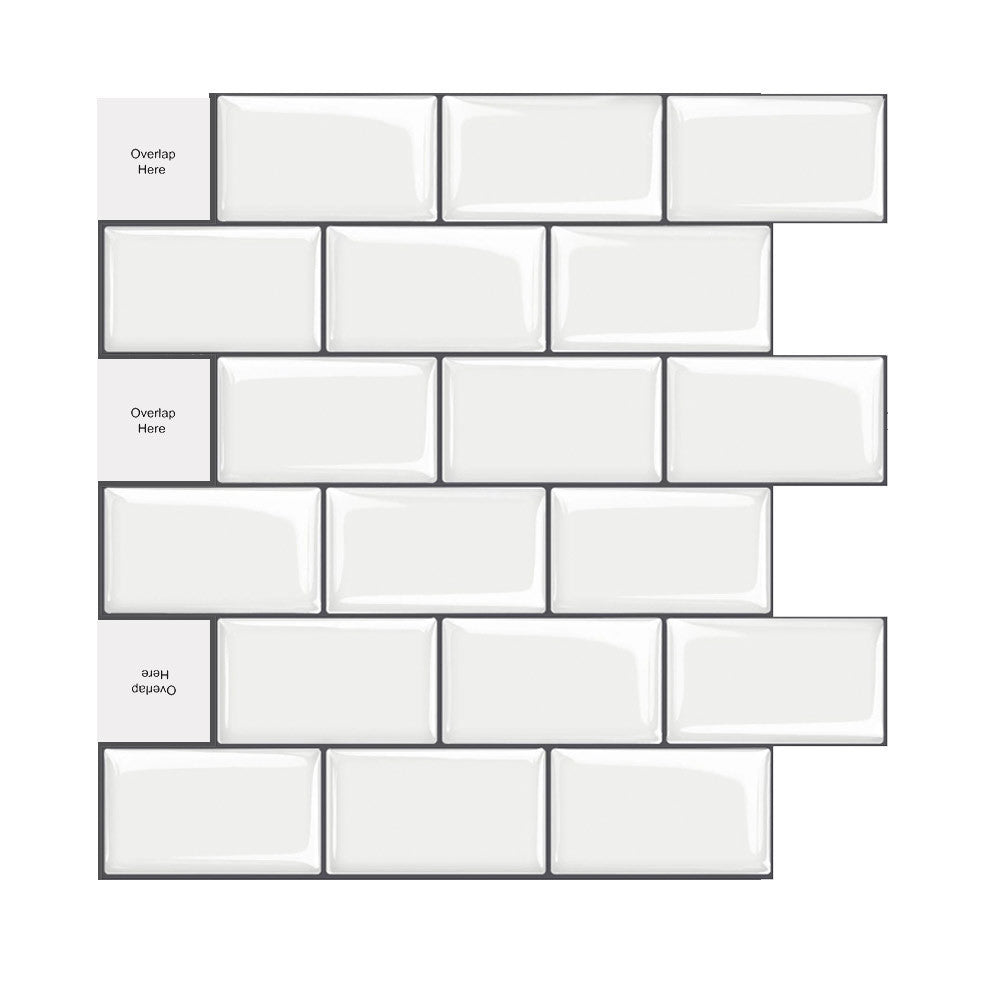 Mosaic Marble Crystal Epoxy Bathroom Wall Sticker Kitchen Wallpaper