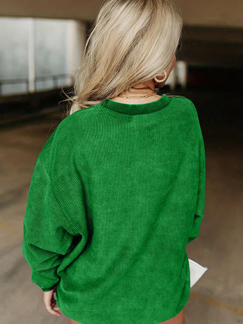 Women Full Size Howdy Graphic Round Neck Sweatshirt