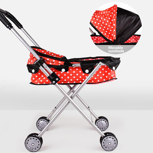 Baby Walker and Doll Stroller Combo