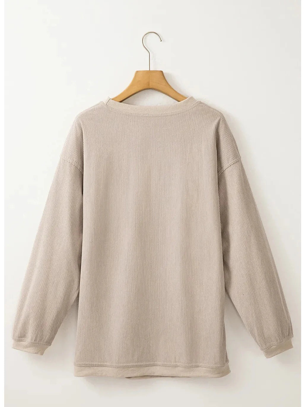 Women Full Size Sequin Boots Round Neck Long Sleeve Sweatshirt