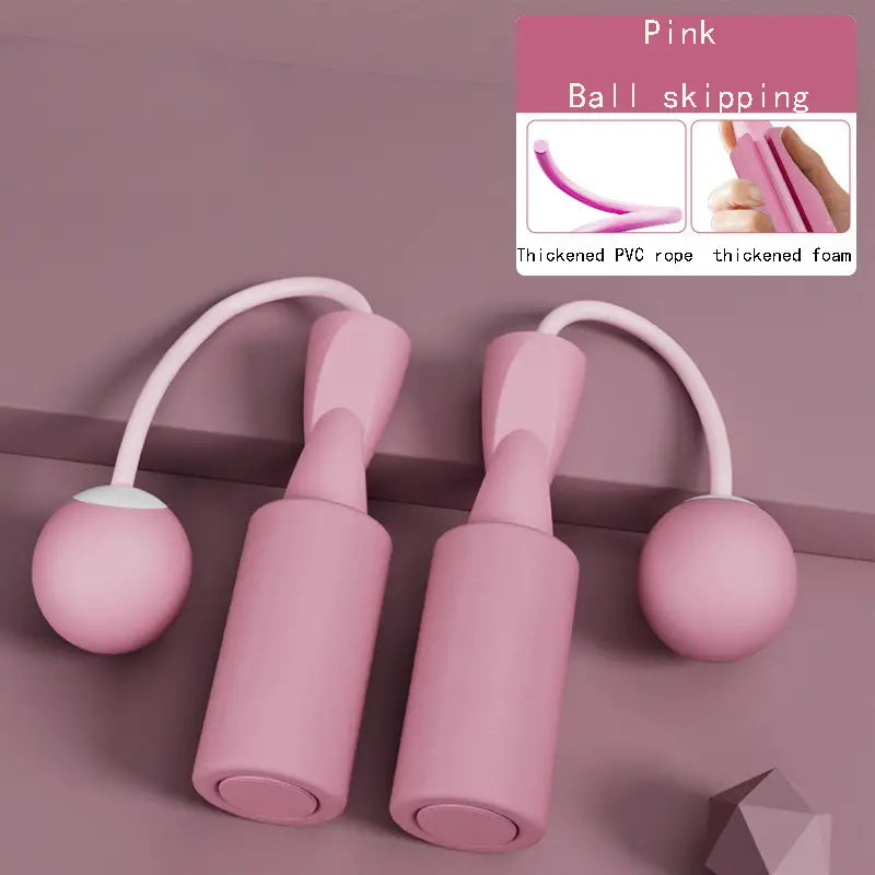 Cordless Dual-use Skipping Rope for Home Fitness