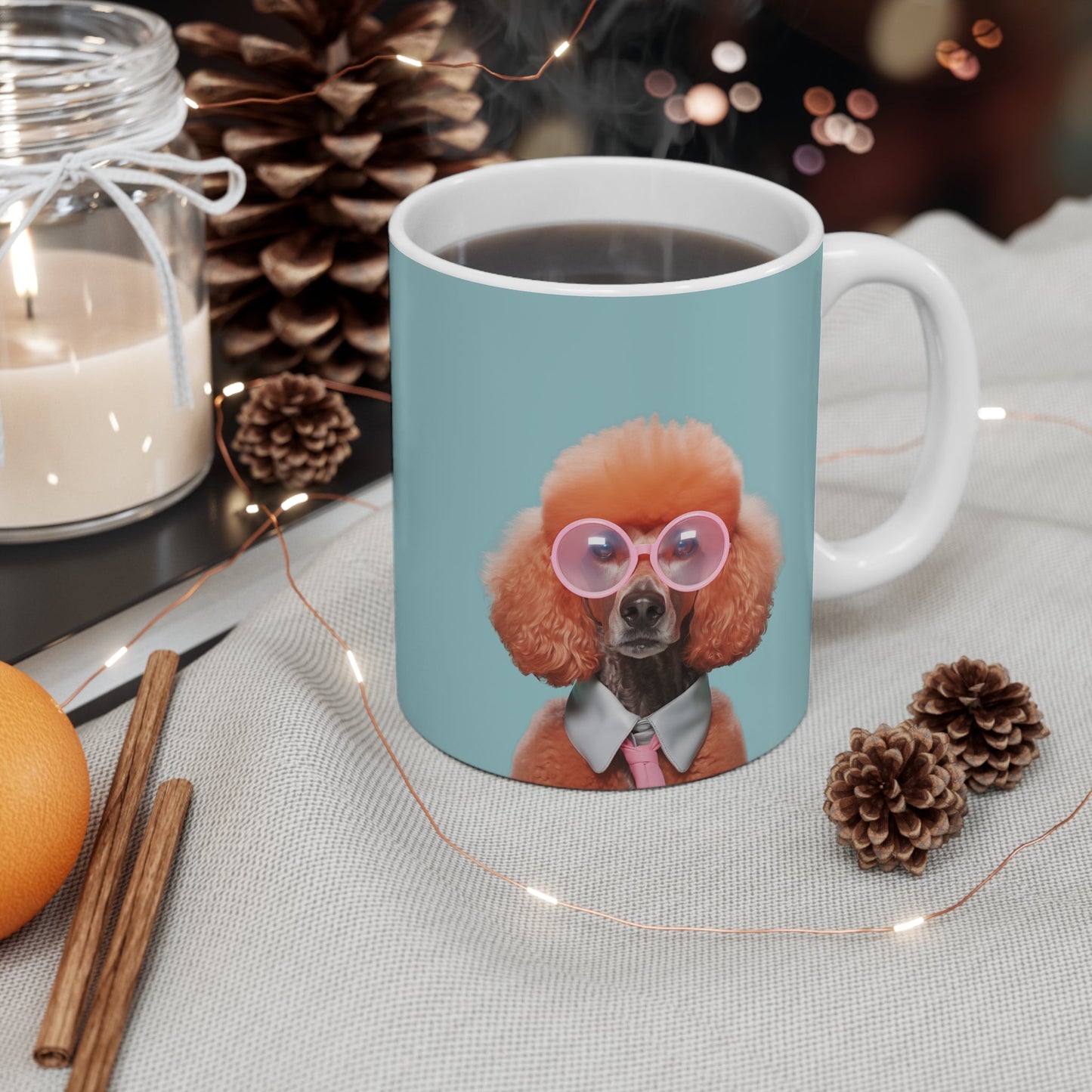 Cool Dog with Shades Mug