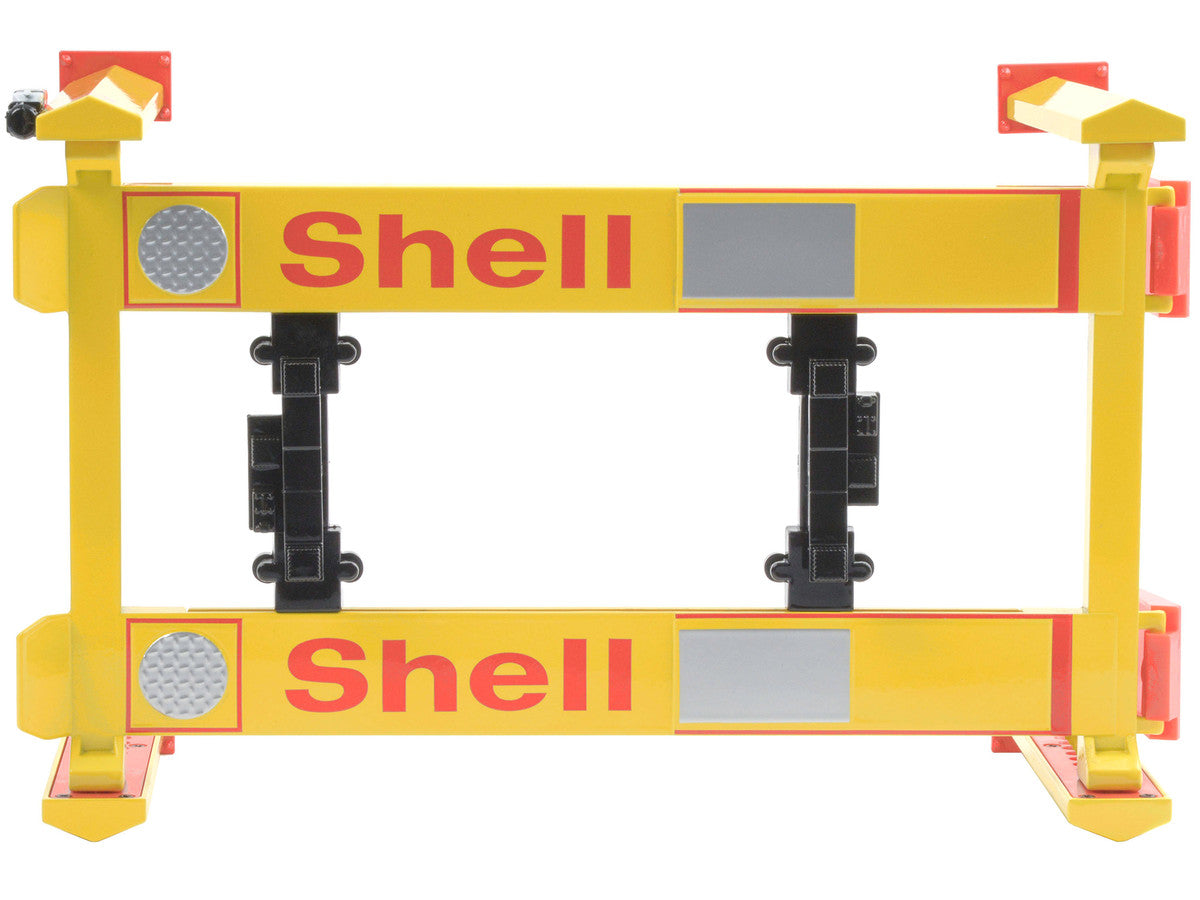 Adjustable Four Post Lift "Shell Oil" #2 for 1/18 Scale Diecast Model Cars by Greenlight
