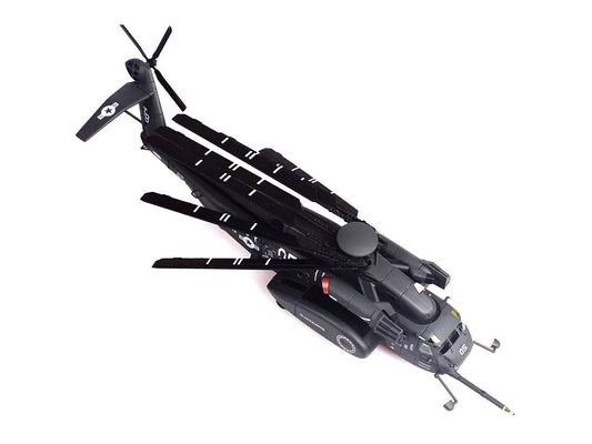 Sikorsky MH-53E Sea Dragon Helicopter "United States Navy Blackhawks Tail Number 05" Dark Gray 1/72 Diecast Model by Panzerkampf