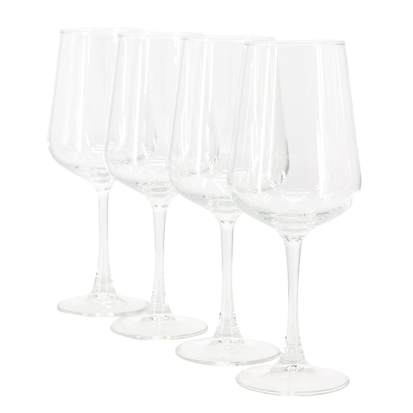 Gibson Home Belinni 4 Piece 15.4 Ounce Classic Wine Glass Set