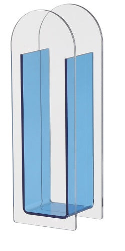 Acrylic Vase Transparent Colorful Living Room Dry Flower Geometric Flower Vase