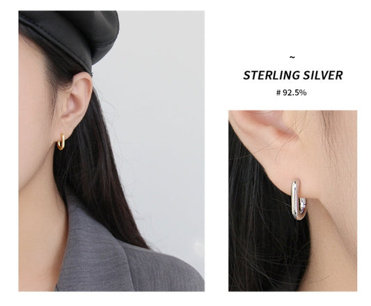 Korean S925 sterling silver earrings