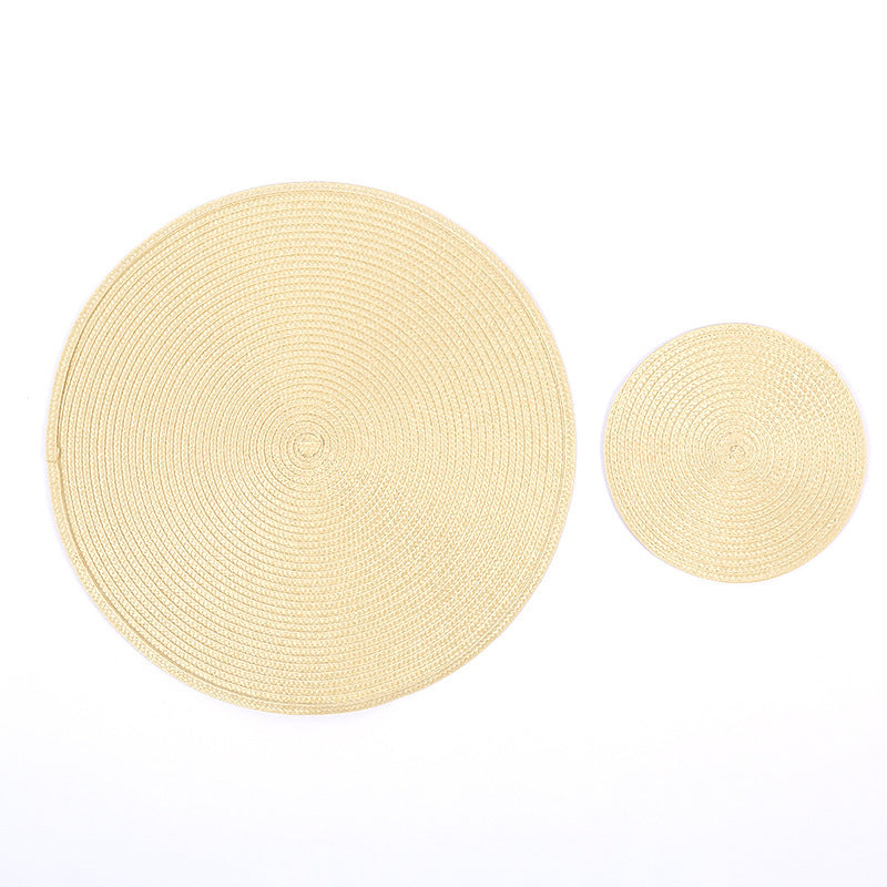 Waterproof Non-Slip Table Mats, Tableware, Bowl Mats, Beverage Cups, Coasters, Kitchen Party Supplies