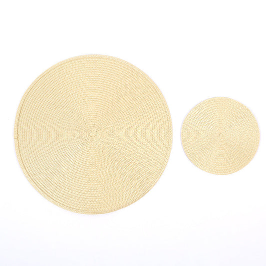 Waterproof Non-Slip Table Mats, Tableware, Bowl Mats, Beverage Cups, Coasters, Kitchen Party Supplies