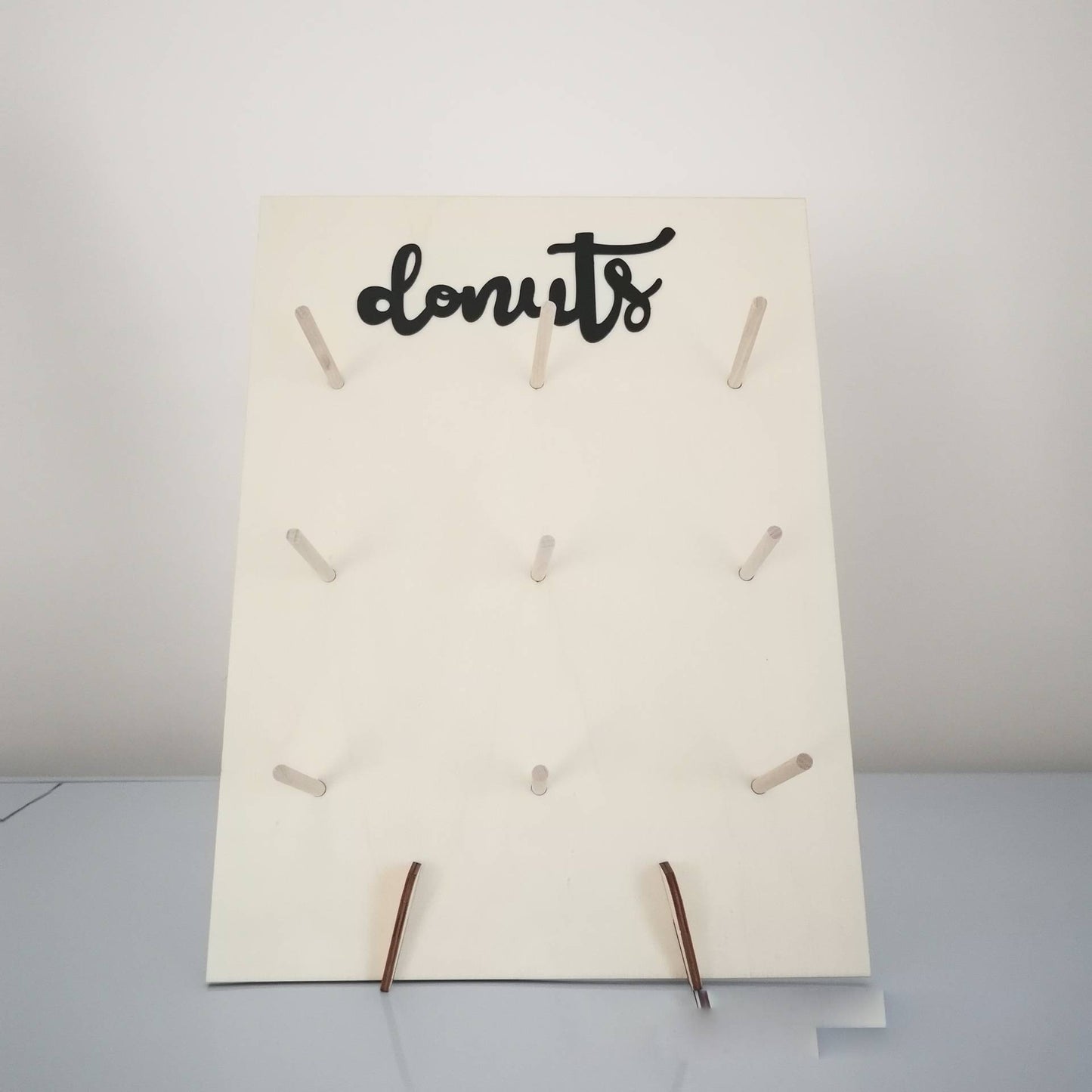 Wooden Donut Holder Wedding Supplies Decoration Birthday Party