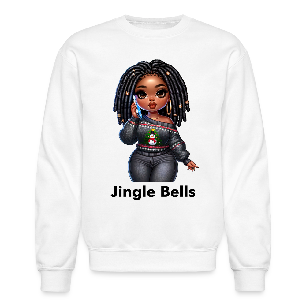 African American Women Jingle Bells Crewneck Christmas Sweatshirt
