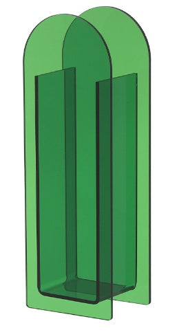 Acrylic Vase Transparent Colorful Living Room Dry Flower Geometric Flower Vase