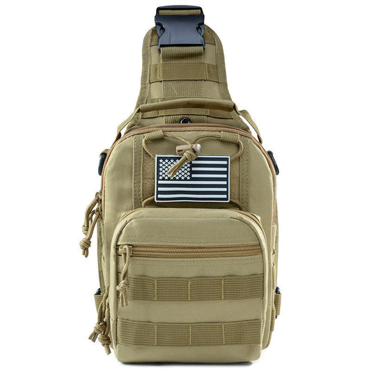 Men's Oxford Cloth Camouflage Waterproof Shoulder Messenger Bag