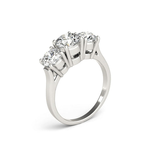 S925 Sterling Silver Diamond Ring