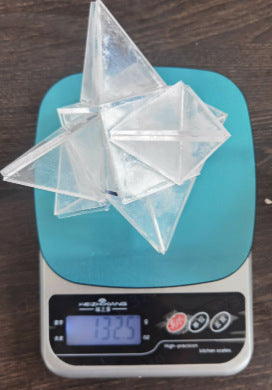 Acrylic Decorative Technology Colorful Hexagon