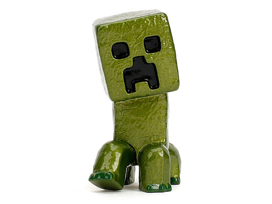Set of 4 Diecast Figures "A Minecraft Movie" (2025) Movie "Metalfigs" Series Diecast Models by Jada
