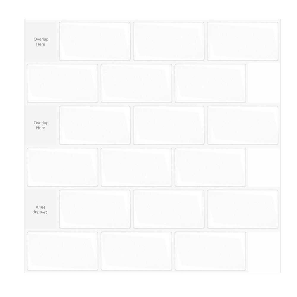 Mosaic Marble Crystal Epoxy Bathroom Wall Sticker Kitchen Wallpaper
