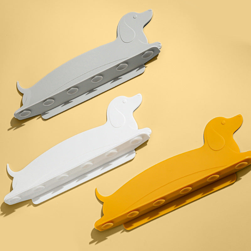 Sausage Dog Kitchen Splash-proof Water Water Stop Sheet Suction Cup
