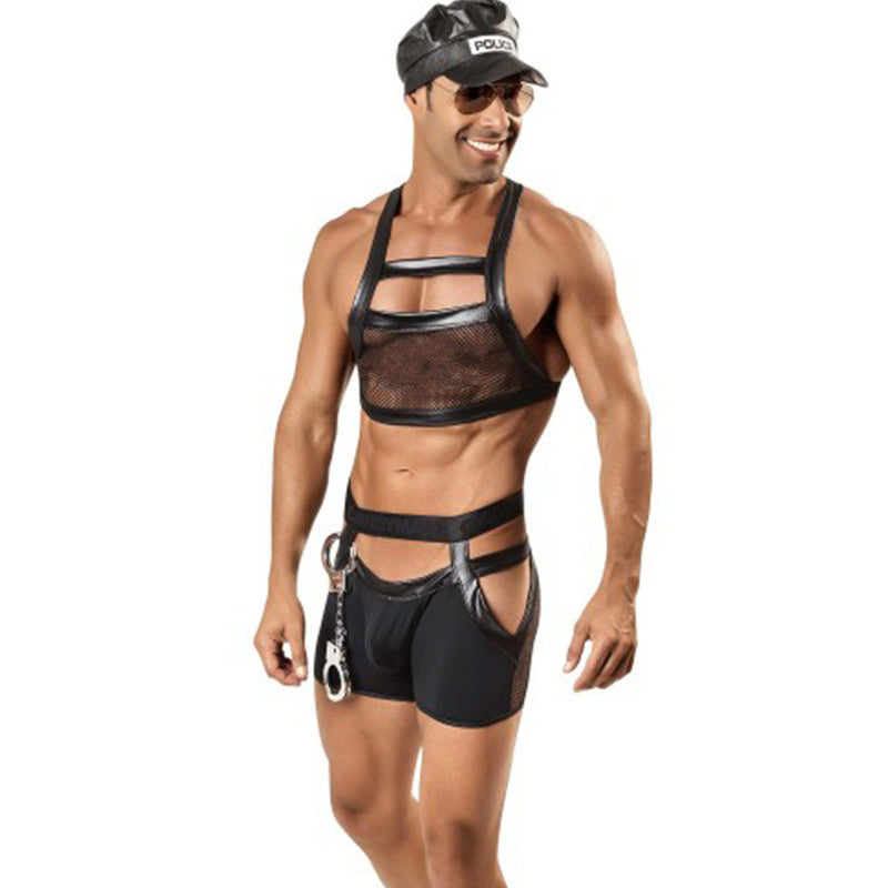 Uniform sexy men's sexy plus color acting suit men