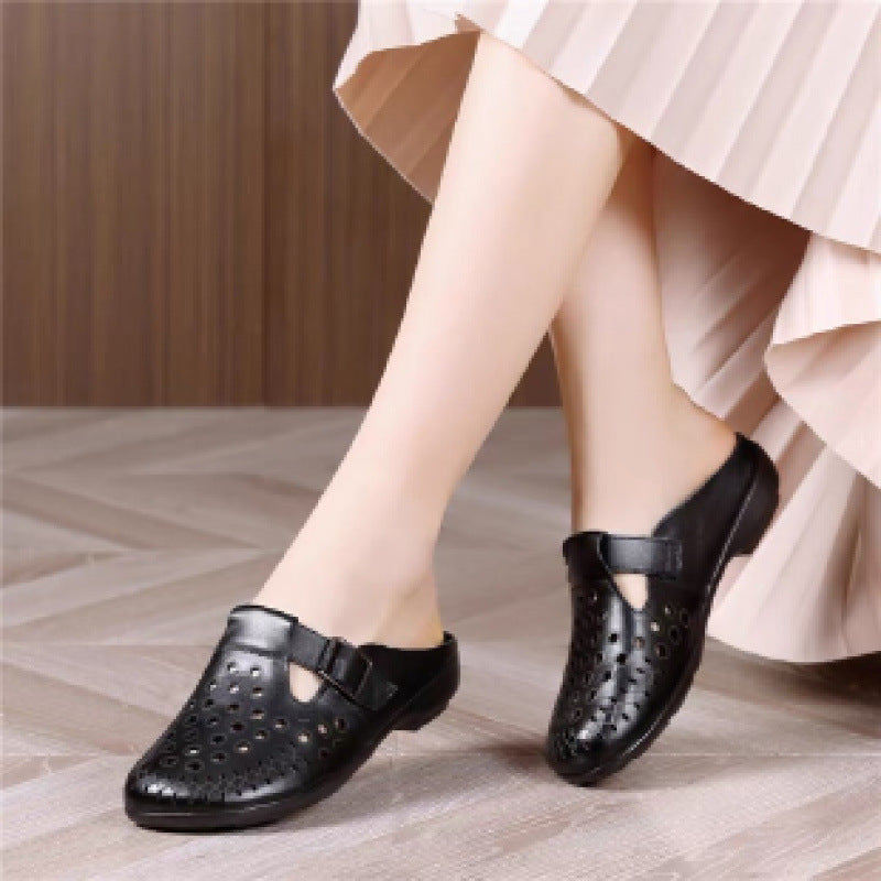 Toe Cap Semi Slipper Women's Summer Outerwear