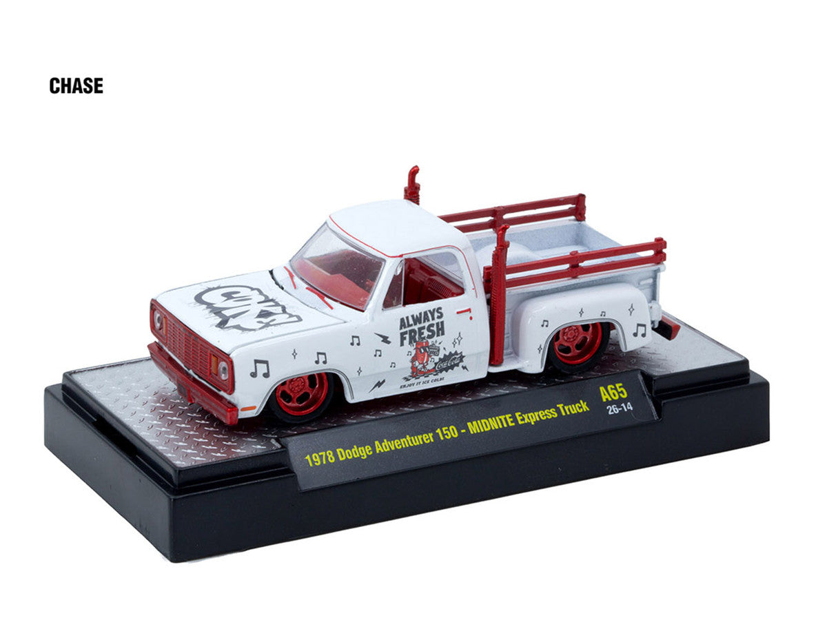 "Coca-Cola" Set of 3 pieces Release 65 Limited Edition to 4800 pieces Worldwide 1/64 Diecast Models by M2 Machines