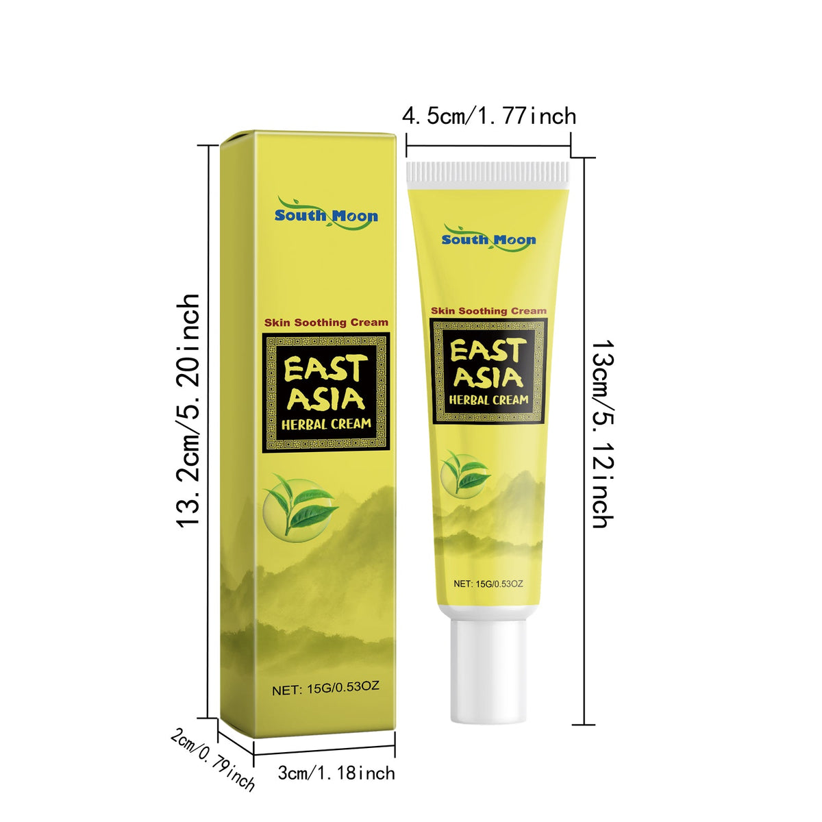 Herbal Soothing Moisturizing Cream 15g-box