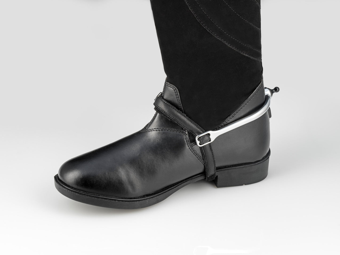 American Equus Spur-Tech Performance Spur Straps Sparkle Black