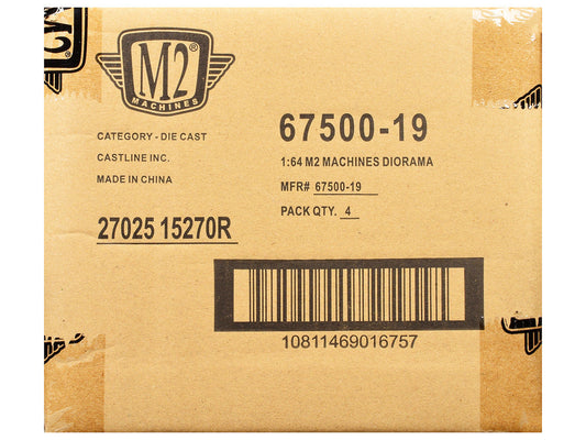 "Auto News" Release 19 Set of 4 Cars Limited Edition to 6000 pieces Worldwide 1/64 Diecast Model Cars by M2 Machines