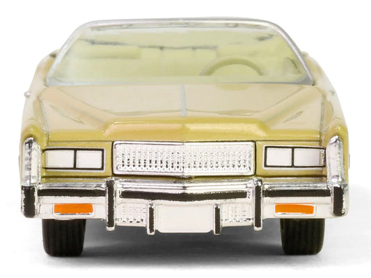 1975 Cadillac Eldorado Convertible Florentine Gold Firemist "Showroom Floor" Series 6 1/64 Diecast Model Car by Greenlight