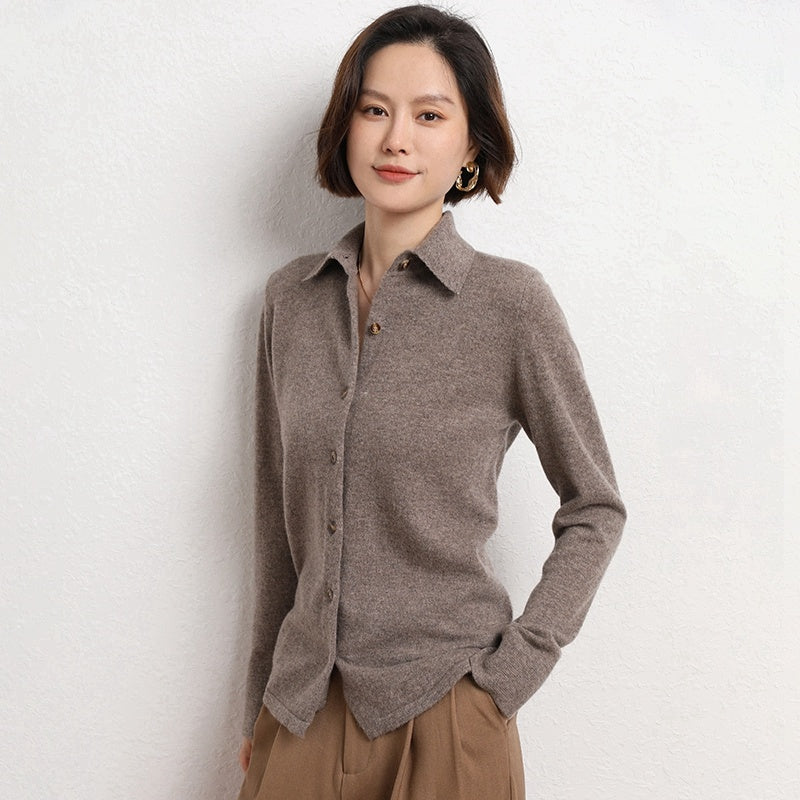 Loose Temperament Versatile Inner Match Lapel Loose Fashion Coat