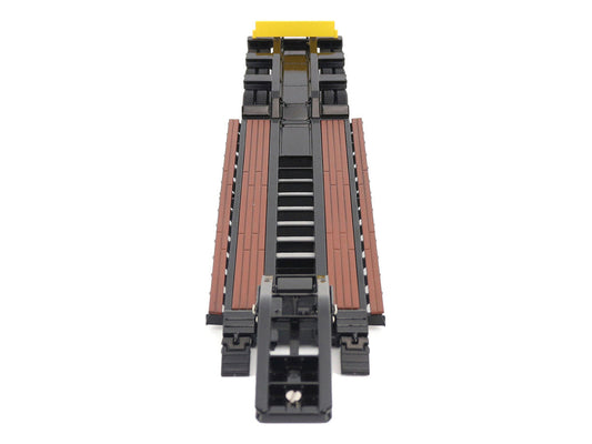 Trail King TK120 Hydraulic Detachable Gooseneck Lowboy Trailer Black (Outrigger Version) "Transport Series" 1/50 Diecast Model by Diecast Masters
