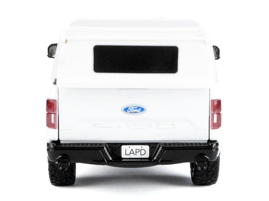 2019 Ford F-150 Lariat Crew Cab Pickup Truck "Los Angeles Police Department Bomb Squad" White "Law Enforcement and Public Service" Series 1/27 Diecast Model Car by Motormax