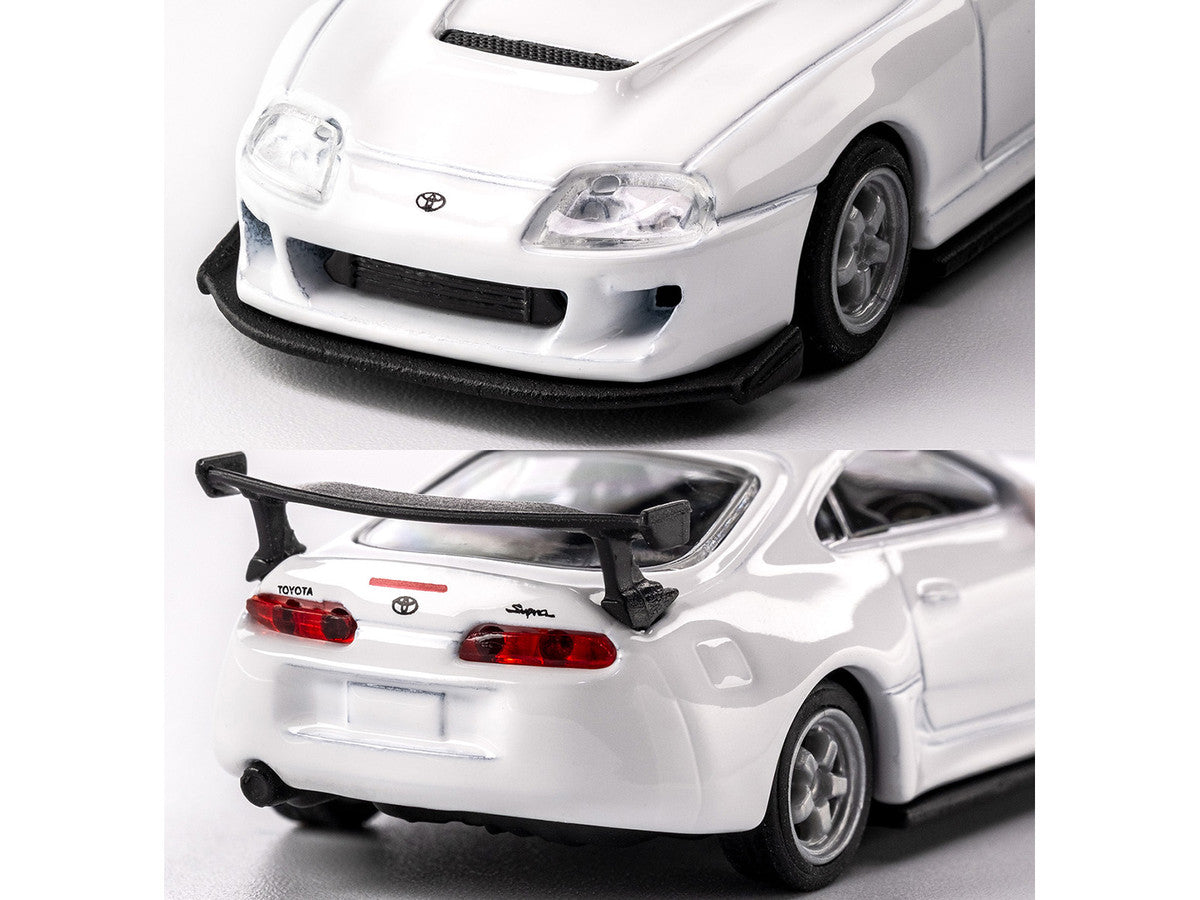 1995 Toyota Supra RHD (Right Hand Drive) White "Collection" Series 1/64 Diecast Model Car by Majorette