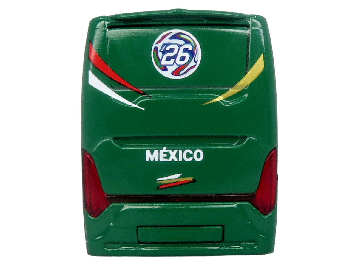Scania Touring HD Coach Bus "Mexico National Football Team" Green with Graphics "International Federation of the Global Game" Series Limited Edition to 504 pieces Worldwide 1/87 (HO) Diecast Model by Iconic Replicas