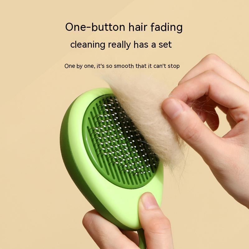 Cat Brush Cleaning Avocado Shaped Dog Grooming Tool Pet Combs Brush Stainless Steel Needle Pet Cleaning Care