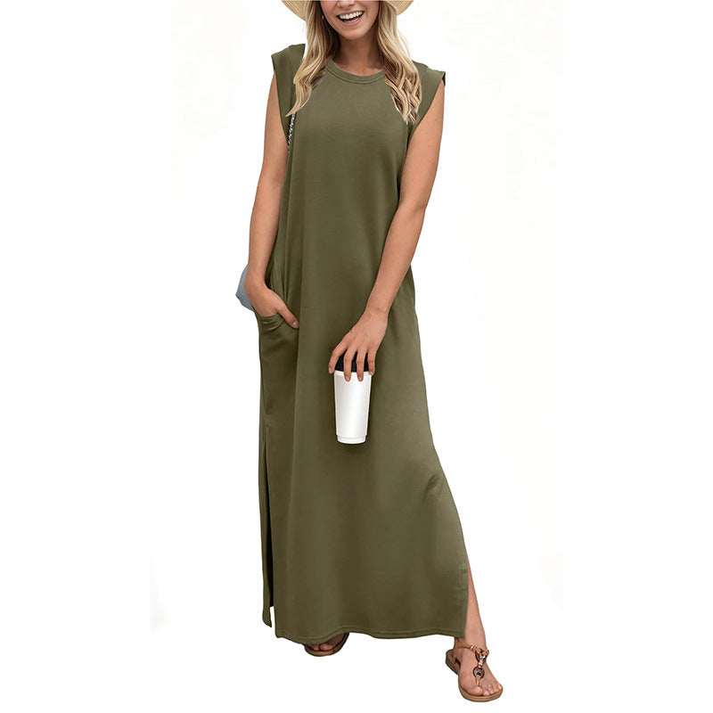 2026 Hot Selling Women's Summer Casual Loose Long Dress