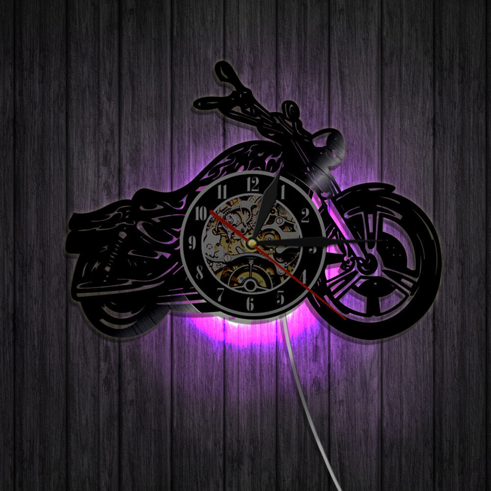 Retro nostalgic creative home wall clock