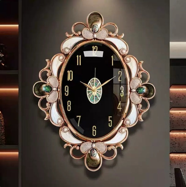 Shell-shaped Wall Clock Home Decor Clock Fashionable And Modern Timepiece