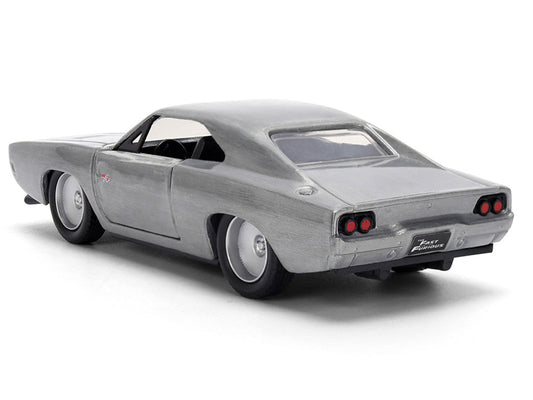 Dom's Dodge Charger R/T Raw Metal "Fast & Furious 7" (2015) Movie 1/32 Diecast Model Car by Jada