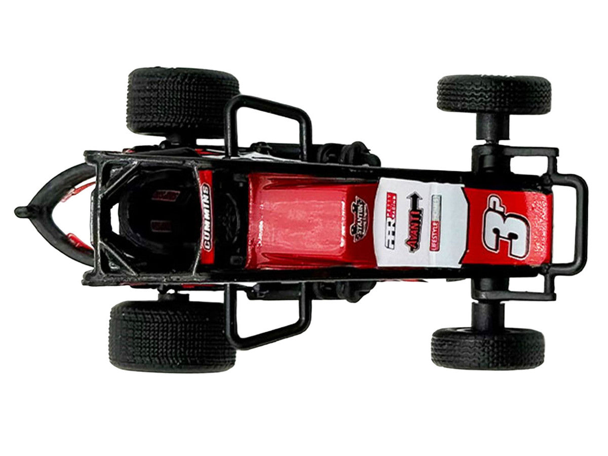 USAC Sprint Car #3P Kyle Cummins "Avanti" Champion "USAC Sprint Car National Championship" (2025) 1/64 Diecast Model Car by ACME