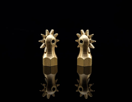 American Equus "Quik-X" Interchangeable Western Polo Spurs