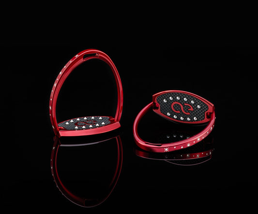 American Equus English Elite Stirrups Shooting Star Edition
