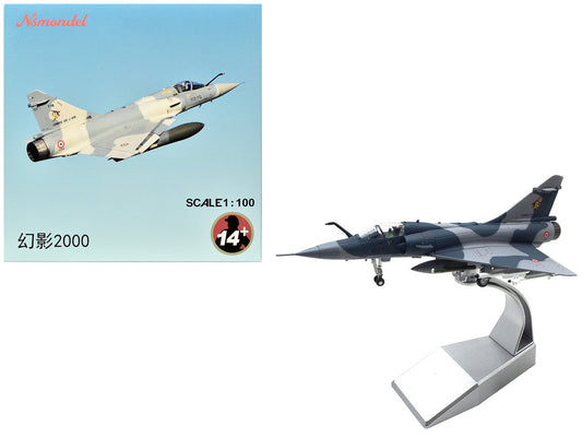 Dassault Mirage 2000C Fighter Aircraft "EC 1/12 Cambresis SPA 162 Tigre NATO Tiger Meet Belgium" (2009) Armee de l'Air (French Air Force) 1/100 Diecast Model Airplane