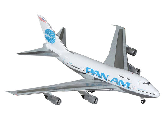 Boeing 747SP Commercial Aircraft "Pan American Airways" (N531PA) White with Blue Tail Graphics "Gemini 200" Series 1/200 Diecast Model Airplane by GeminiJets