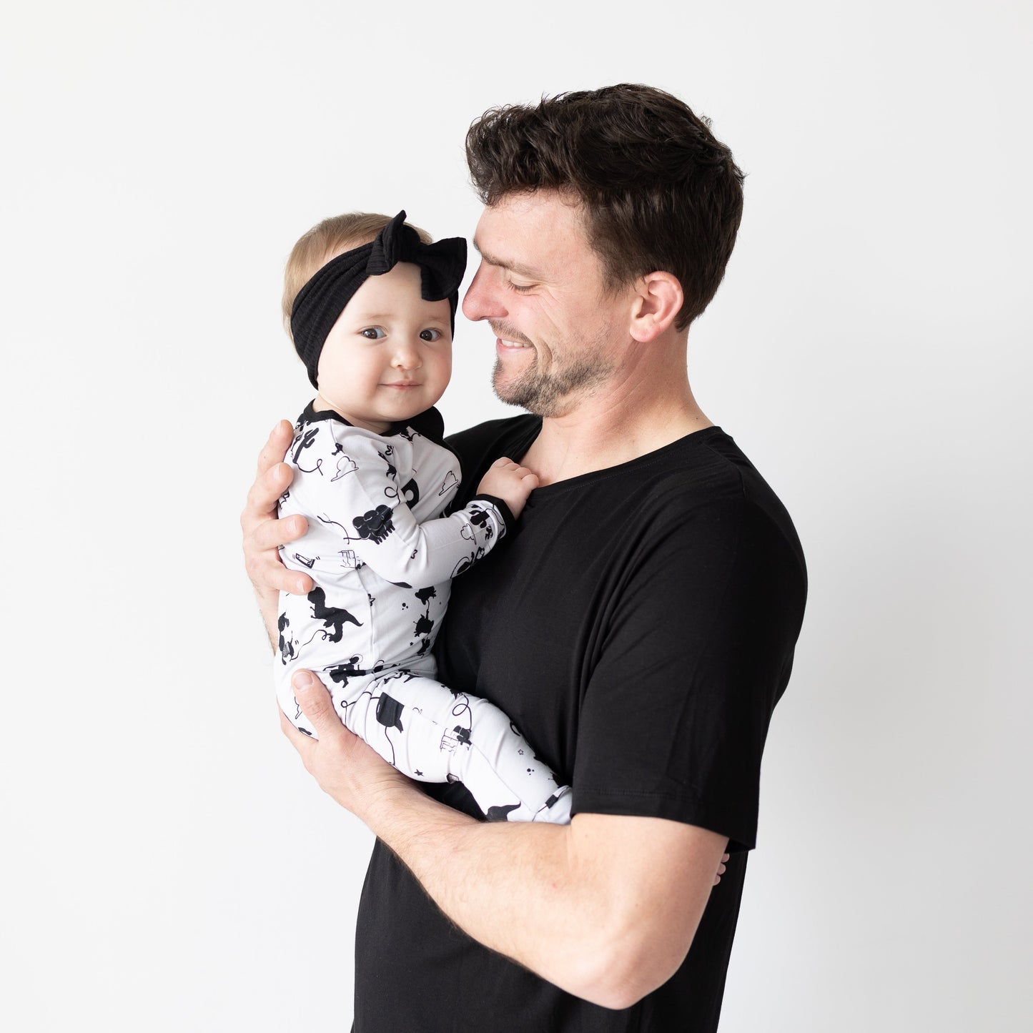 OLD SIZING- ALL Solid Black Adult TOPS ONLY