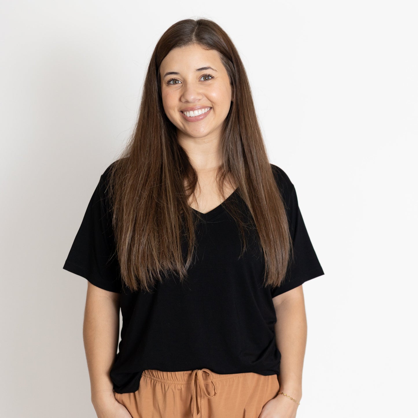 OLD SIZING- ALL Solid Black Adult TOPS ONLY