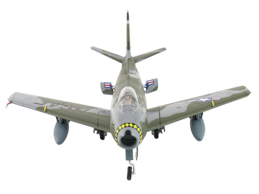 North American F-86F Sabre Fighter Aircraft "25333 461st Fighter Day Squadron West Germany" (1955) United States Air Forces in Europe "Air Power Series" 1/72 Diecast Model by Hobby Master