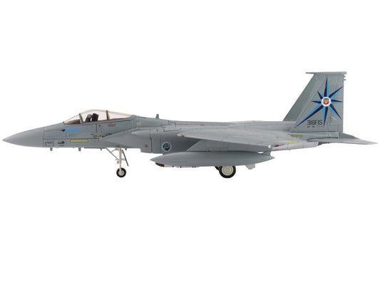 McDonnell Douglas F-15A Eagle Fighter Aircraft "76-0111 318th Fighter Interceptor Squadron" United States Air Force "Air Power Series" 1/72 Diecast Model by Hobby Master