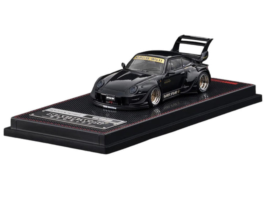 RWB 993 "Dark Star" Black 1/64 Diecast Model Car by Ignition Model