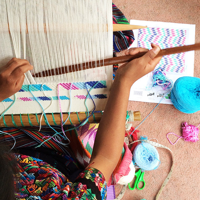 Almolonga Diamond Pillow - Blue Multi